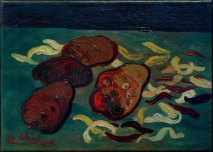 Stilleben med potatis
