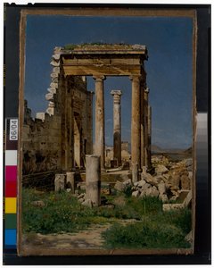 Forum Romanum (olja på duk) av Josef Theodor Hansen