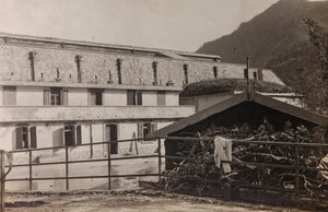 Album "Mitt världskrig - minnen av sydvästra fronten i Kärnten, Italien, Trentino-Alto Adige) 31/03/1915-12/11/1918 - Josef Zohles Wien ": fästningen Chiusaforte av Josef Zohles