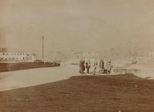 Album "Mitt världskrig - minnen av sydvästra fronten i Kärnten, Italien, Trentino-Alto Adige) 31/03/1915-12/11/ 1918 - Josef Zohles Wien ": Santa Giustina (s/v foto) av Josef Zohles