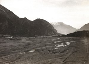 Album "Mitt världskrig - minnen av sydvästra fronten i Kärnten, Italien, Trentino-Alto Adige) 31/03/1915-12/11/ 1918 - Josef Zohles Wien ": floden Tagliamento i Mo av Josef Zohles