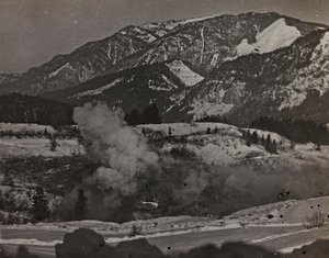 Album "Mitt världskrig - minnen av sydvästra fronten i Kärnten, Italien, Trentino-Alto Adige) 31/03/1915-12/11/ 1918 - Josef Zohles Wien ": krigszon (s/v foto) av Josef Zohles
