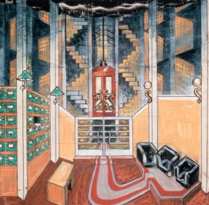 Janacek, Makropulos fall / scendesign