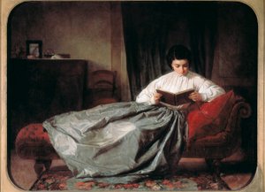 "" Repriset av albumet (?) "" Målning av Josep Duran i Riera (1849-1928). 1872. Barcelona, Kataloniens nationalmuseum för konst. av Josep Duran Riera