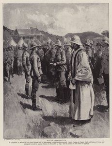 Buller tilldelar VC:s (litho) av Joseph (after) Finnemore