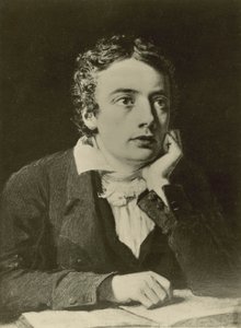 John Keats, engelsk poet (litho)