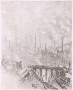 Ammunitionsstad, Bibbys Annual av Joseph (after) Pennell