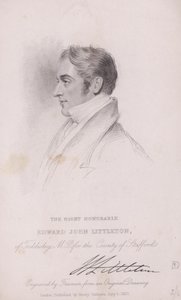Edward Littleton av Joseph (after) Slater