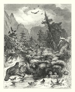 Sök efter Gud (gravyr) av Joseph (after) Wolf