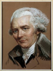 Porträtt av Pierre Choderlos de Laclos (1741-1803) fransk författare Painting au pastel tillskriven Joseph Ducreux (1735-1802) 1700-talet. Dämpa. 0,38x0,28 m. av Joseph (attr. to) Ducreux