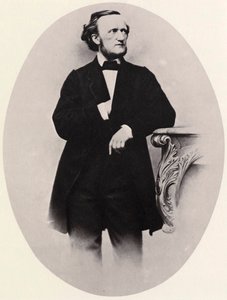 Richard Wagner, tysk kompositör, 1864 av Joseph Albert