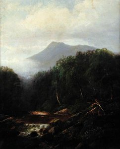 Landskap (olja på duk) av Joseph Antonio Hekking