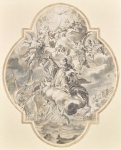 Apotheosis des hl. Nicholas av Joseph Antony Adolph
