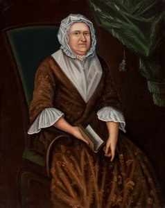 Faith Savage, Mrs Cornelius Waldo, ca. 1750 (olja på duk)