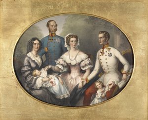 Kejsarfamiljen i Österrike, 1856