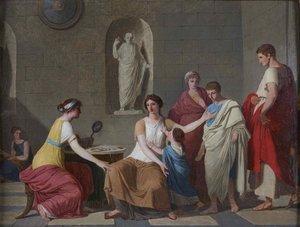 Cornelia, mor till Gracchi, ca. 1793.