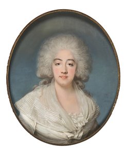 Prinsessan Marie Josephine av Savojen 1753-1810, grevinna av Provence, 1785.