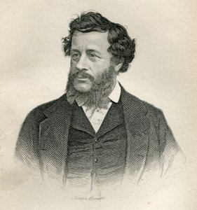 Charles Elme Francatelli, 1861 av Joseph Brown
