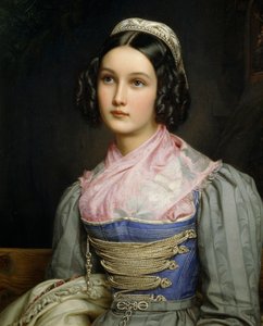 Porträtt av Helene Sedelmayer