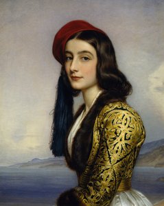 Porträtt av Katharina Botzaris
