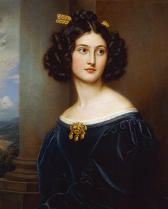 Porträtt av Nanette Neck (1812 - 1876)