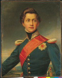 Porträtt av Othon som ung man (olja på duk) av Joseph Carl Stieler