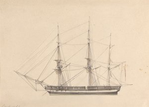 Sidovy av Single Barque av Joseph Cartwright