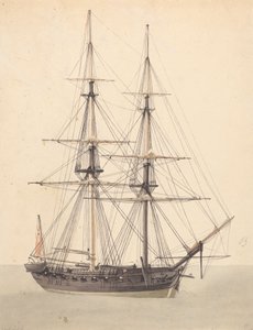 Singel Corvette. Båge framåt av Joseph Cartwright