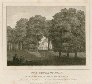 Strawberry Hill, säte för den ärade Horace Walpole