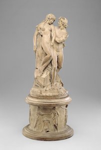 Perseus räddar Andromeda, ca 1786 (terrakotta)