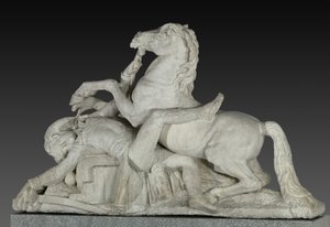 General Louis Charles Antoine Desaix död i slaget vid Marengo den 14 juni 1800