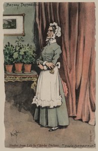Betsey Trotwood, David Copperfield (litofärg)