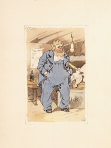Kapten Jack Bunsby, från Dombey and Son (1848)