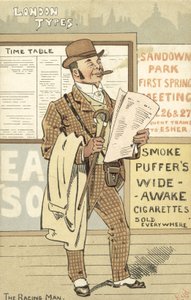 Londontyper, racingmannen av Joseph Clayton Clarke