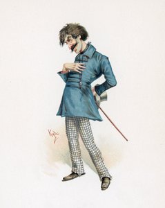 Montague Tigg, illustration från 