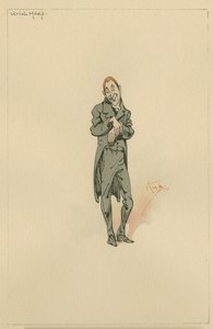 Uriah Heep, ca 1920-talet (penna och bläck med wc på papper) av Joseph Clayton Clarke