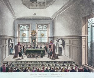 Ritning av State Lottery, Coopers