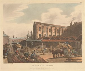 Leaden Hall Market av Joseph Constantine Stadler