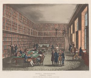 Royal Institution, Albemarle Street, 1 maj 1809., 1 maj 1809. av Joseph Constantine Stadler