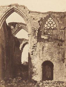 Bolton Priory. Från söder, 1850-talet.