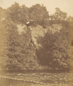 Bolton Priory. Stepping Stones, 1850-talet. av Joseph Cundall