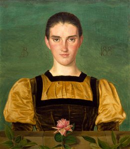 Porträtt av Anna Elizabeth Baker