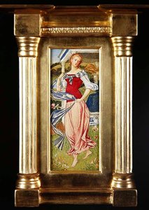 Studie för Figure of Arethusa av Joseph Edward Southall