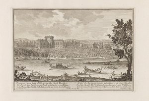 Palais Althan i Wien, 1719. av Joseph Emanuel Fischer von Erlach