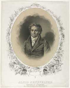 Alois Senefelder av Joseph F. Knapp