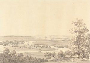 Cookham på Themsen, Berkshire av Joseph Farington