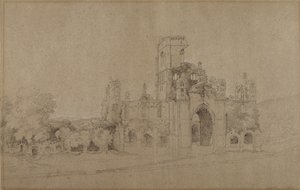 Kirkstall Abbey av Joseph Farington