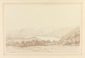 Ullswater, överste Robinsons av Joseph Farington