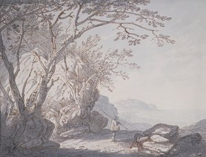 Utsikt Nära Hastings, Sussex av Joseph Farington
