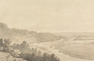 Utsikt över Taplow och Maidenhead från Cliveden av Joseph Farington